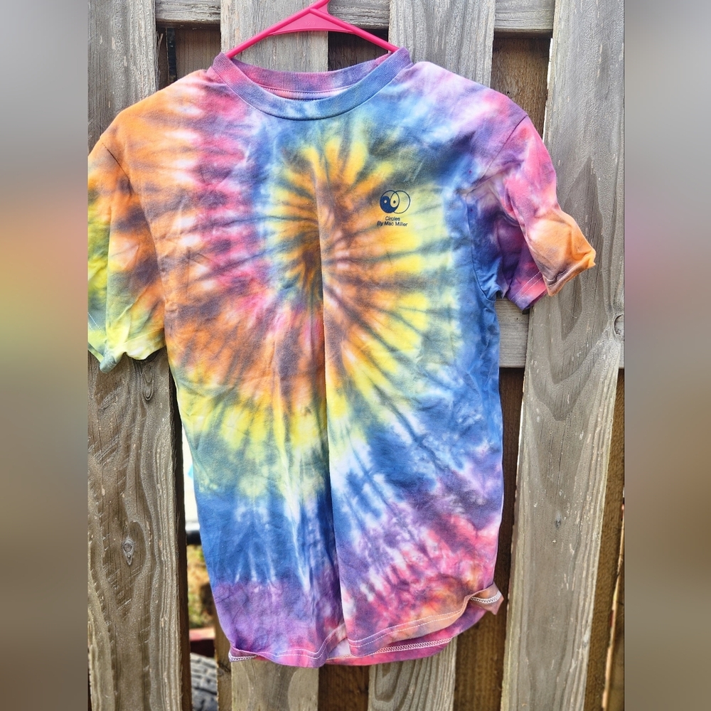 Upcycle Hamdan tie-dyed Men's Mac Miller t-shirt